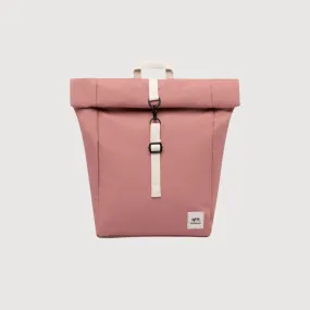 Backpack Roll Mini Dust Pink In Recycled Polyester | Lefrik