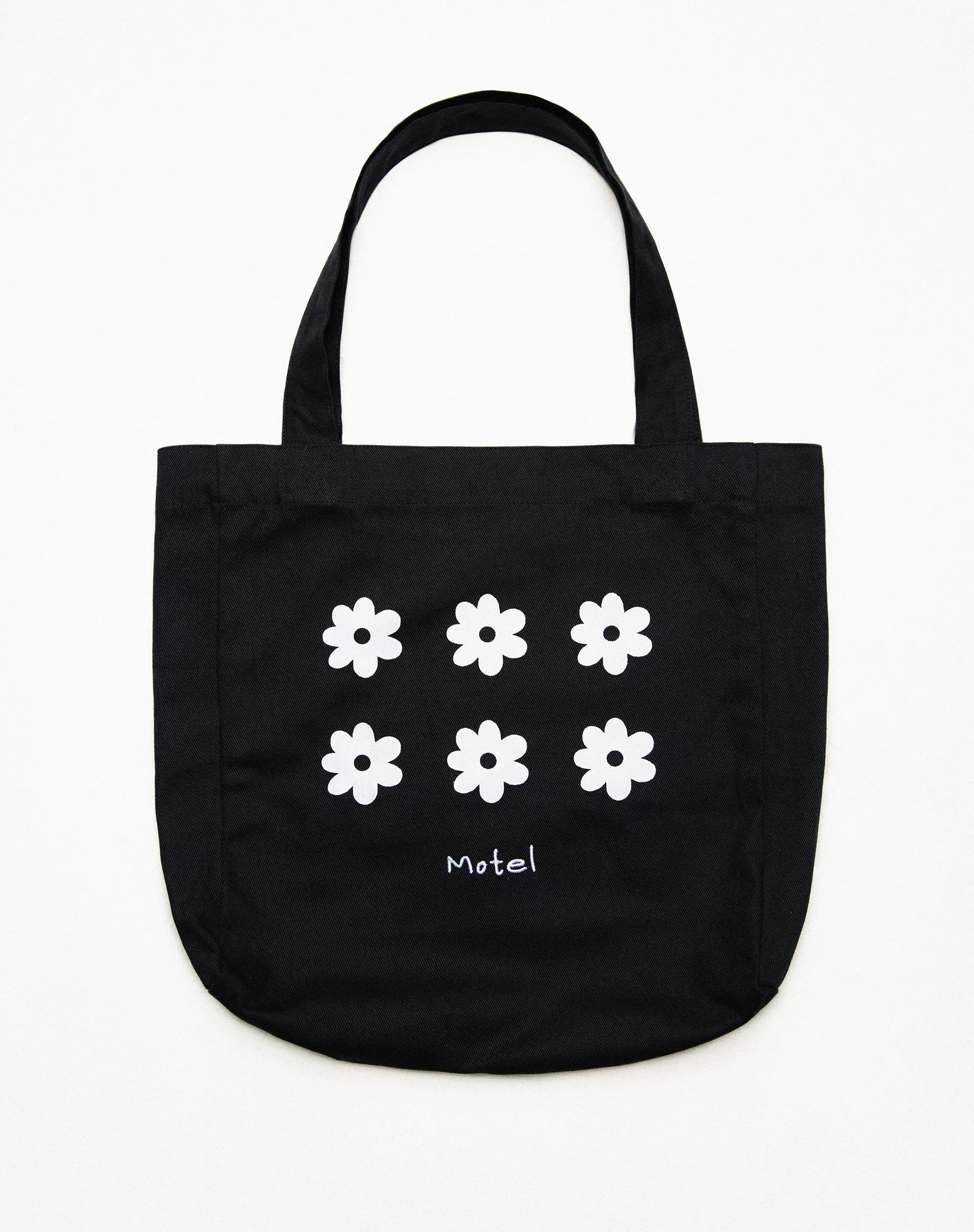 Barbs Tote Bag in Black Motel