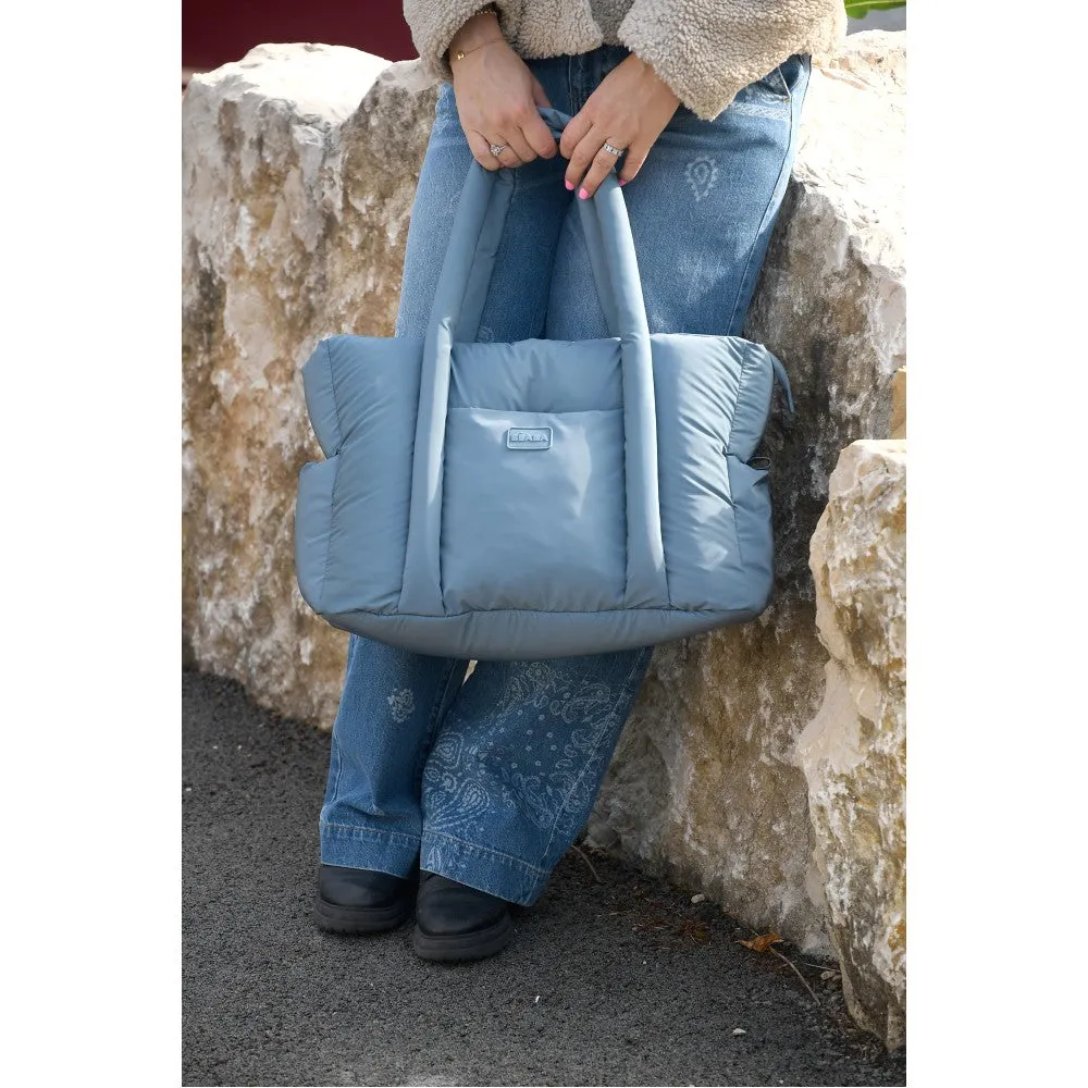 Beaba Paris Puffy Changing Bag - Baltic Blue