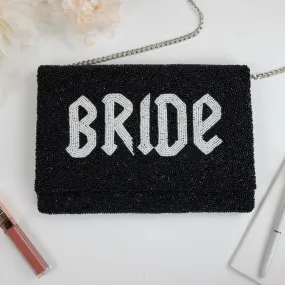 Black Bride Clutch Bag