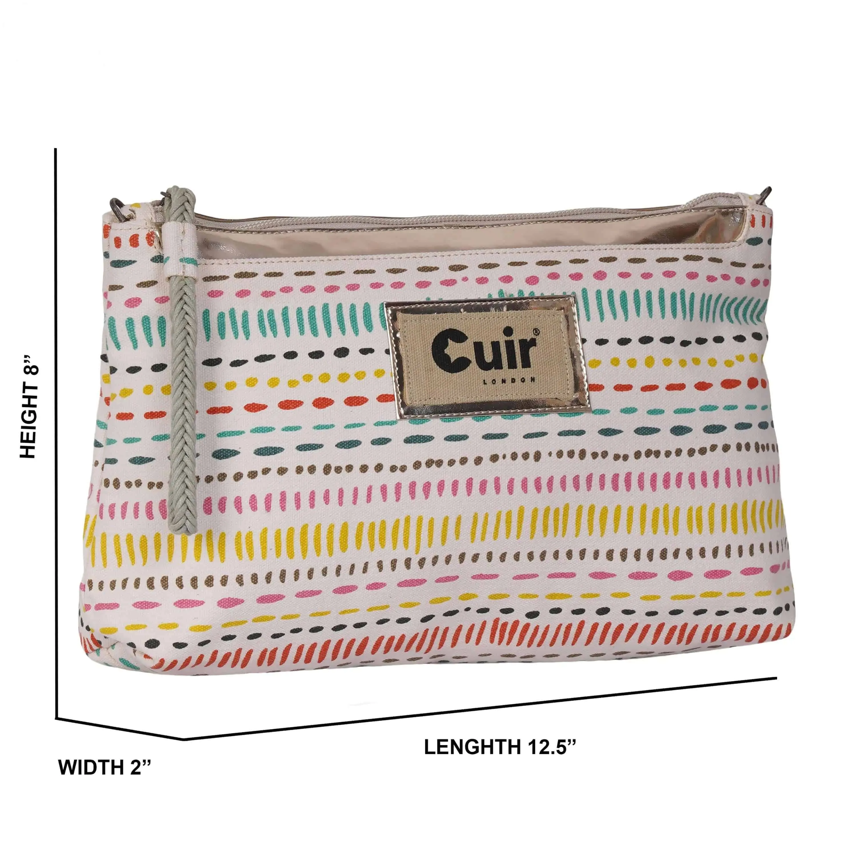 Boho Clutch Bag | 100% Heavy Canvas