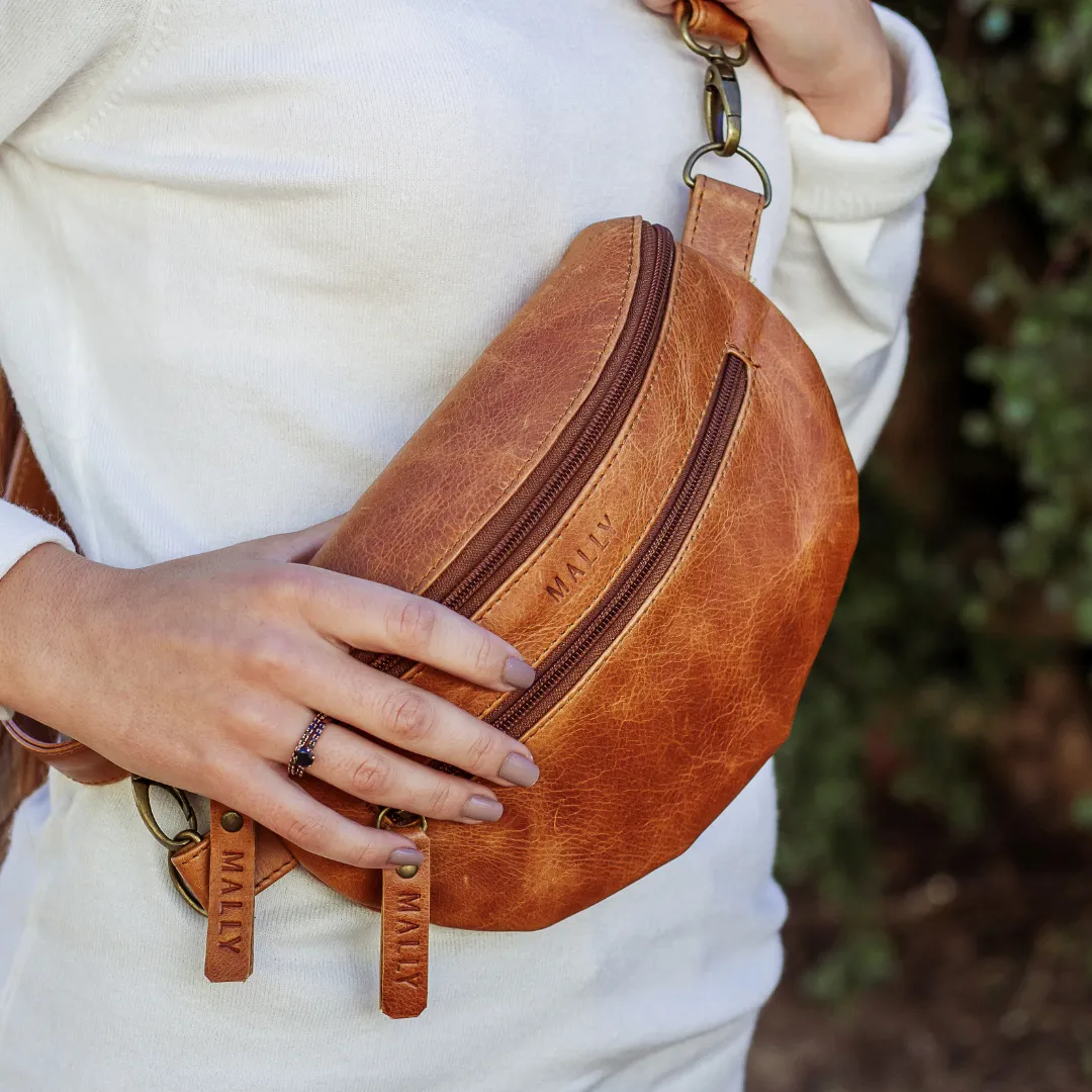 Bum Bag in Toffee