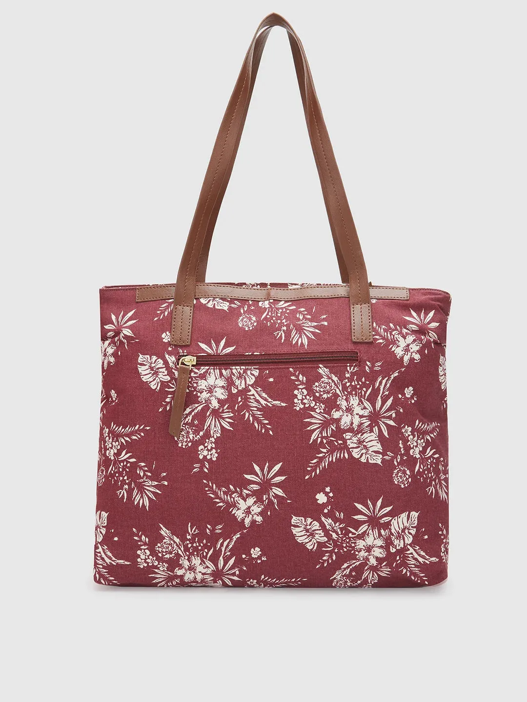 Caprese Kendall Tote Large Maroon