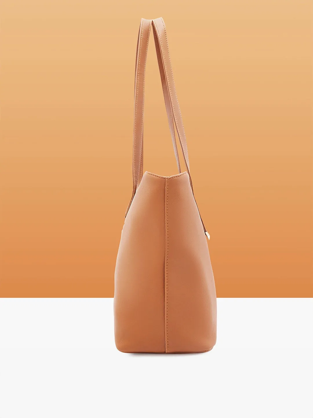 Caprese Romea Tote Medium Tan