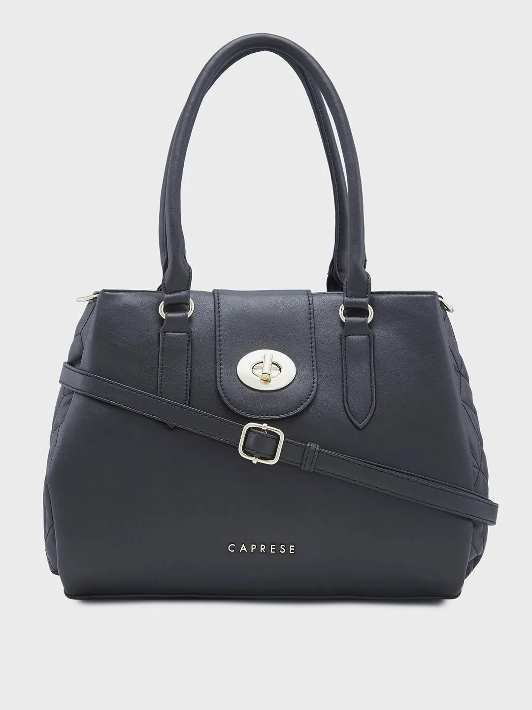 Caprese Sabrina Satchel Medium Black