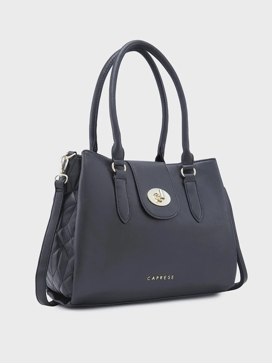 Caprese Sabrina Satchel Medium Black