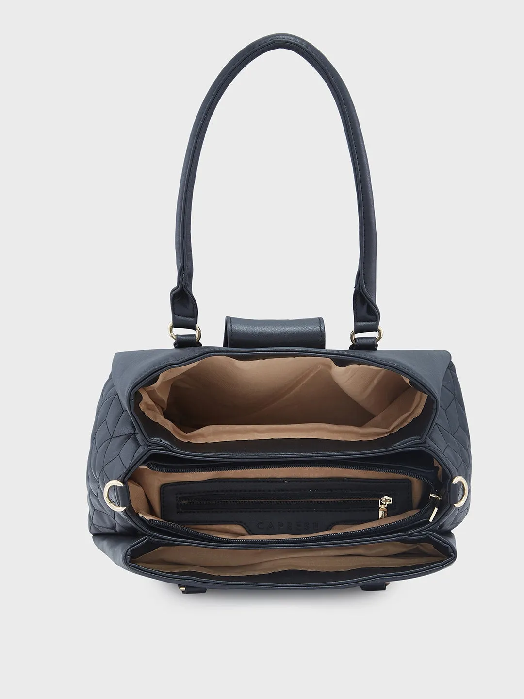 Caprese Sabrina Satchel Medium Black