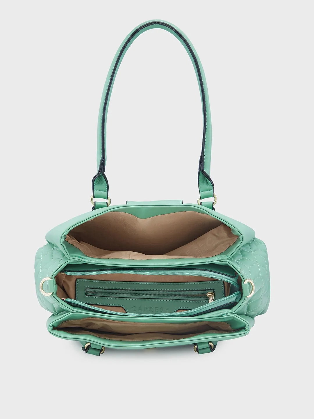 Caprese Sabrina Satchel Medium Mint