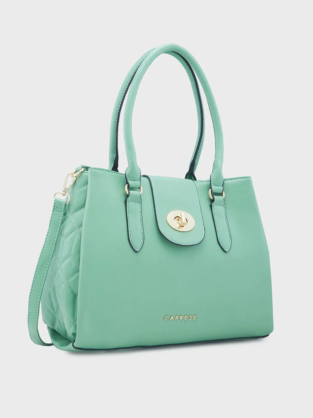 Caprese Sabrina Satchel Medium Mint