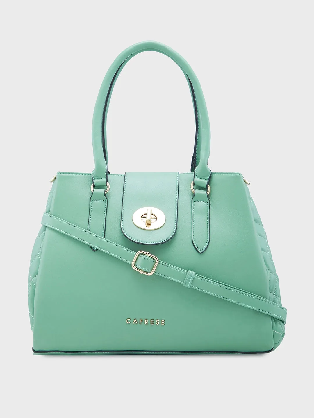 Caprese Sabrina Satchel Medium Mint