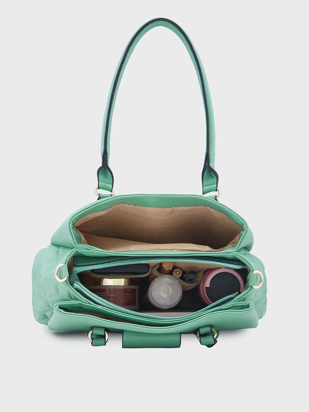 Caprese Sabrina Satchel Medium Mint