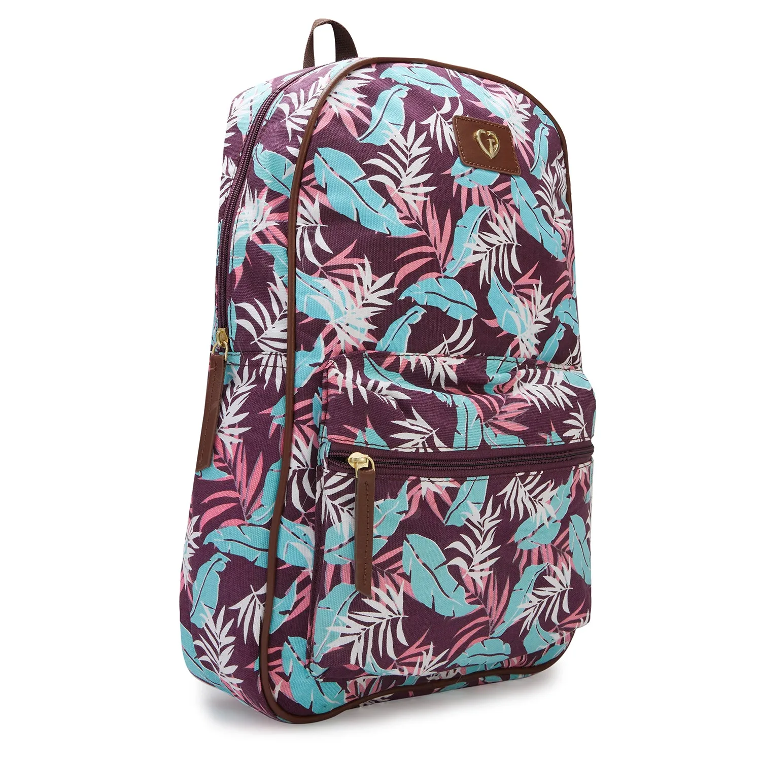 Caprese Shay Laptop Backpack Large Plum