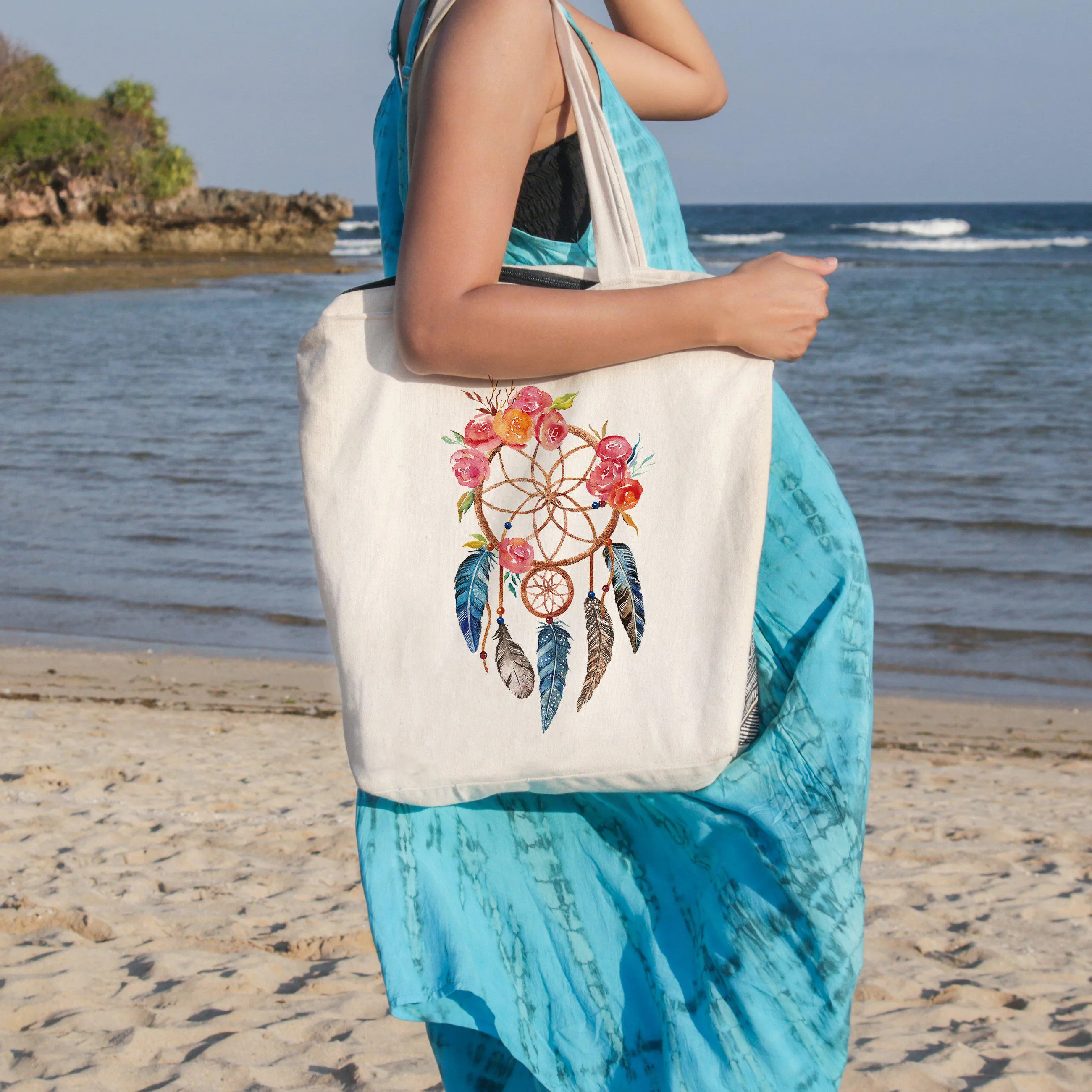 Catch a Dream Beach Tote