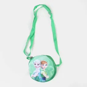 Character Stylish Zipper Open Hand Bag For Girls