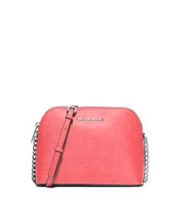 Cindy Large Saffiano Leather Crossbody Bag