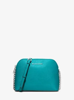 Cindy Large Saffiano Leather Crossbody Bag