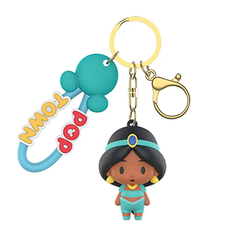 Disney Pop Town Key Ring Doll Pendant Keychain Anti-lost Lanyard