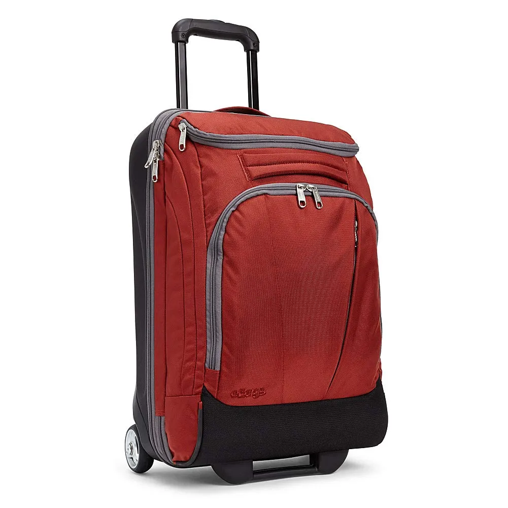 eBags TLS Mother Lode Mini 21" Wheeled Duffel Bag Luggage - Carry-On - (Sinful Red)