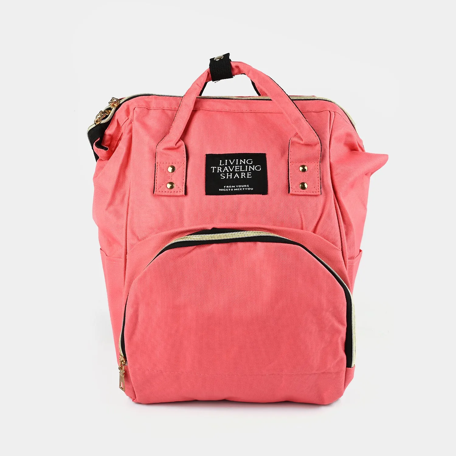 Essential Stylish Mother Backpack Plain For Baby Care