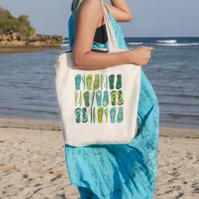 Flip Flops Beach Tote