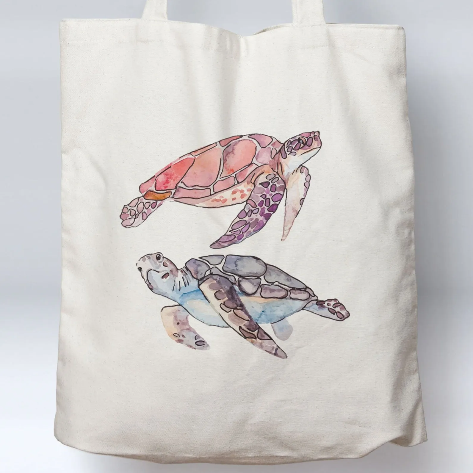 Happy Turtles Beach Tote