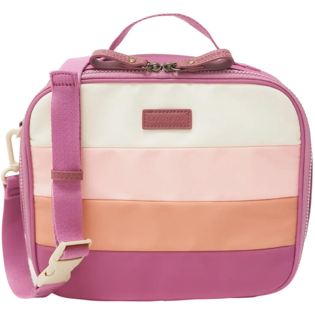 Insulated Lunch Bag - Mauve Rose Ombre