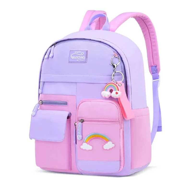 Kid Girl Anti-theft Nylon School Bags/Backpacks