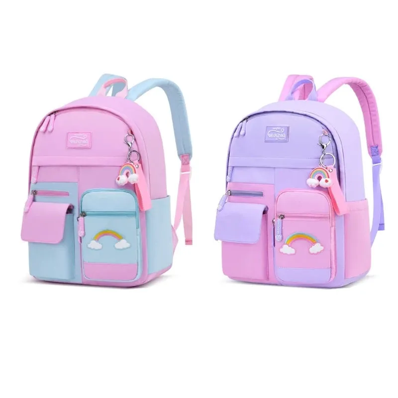 Kid Girl Anti-theft Nylon School Bags/Backpacks