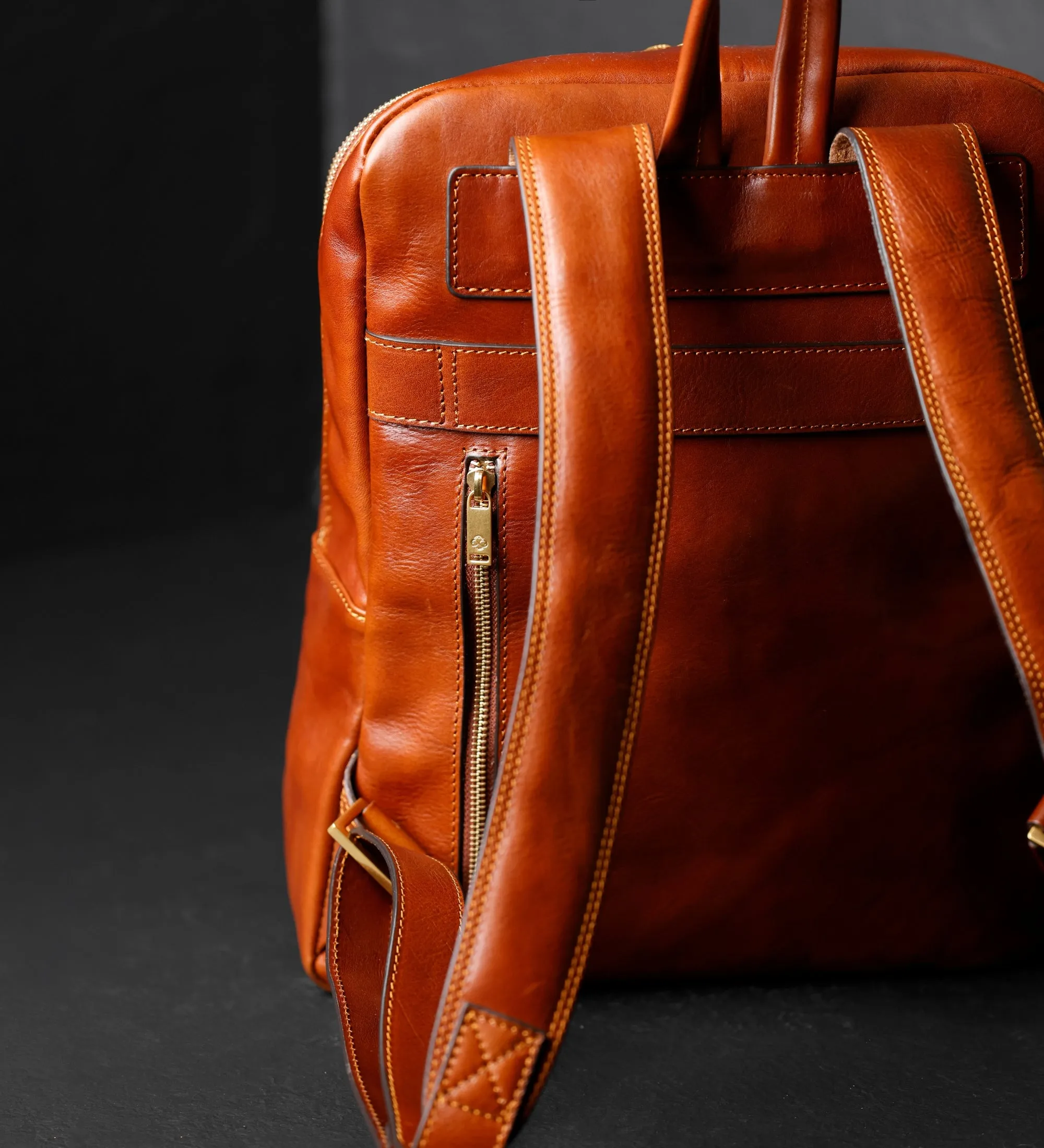 Large Leather Backpack for Men - The Divine Comedy