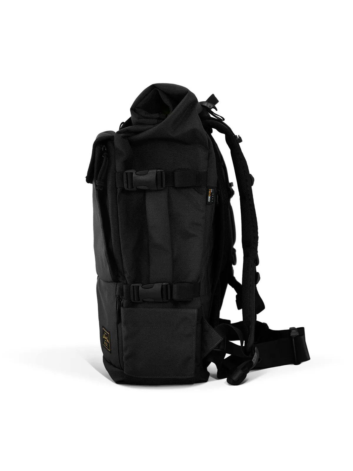 Life Behind Bars The Peloton Rolltop Backpack 30-42L Black