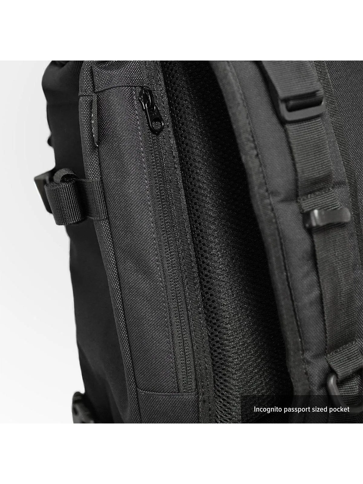 Life Behind Bars The Peloton Rolltop Backpack 30-42L Black