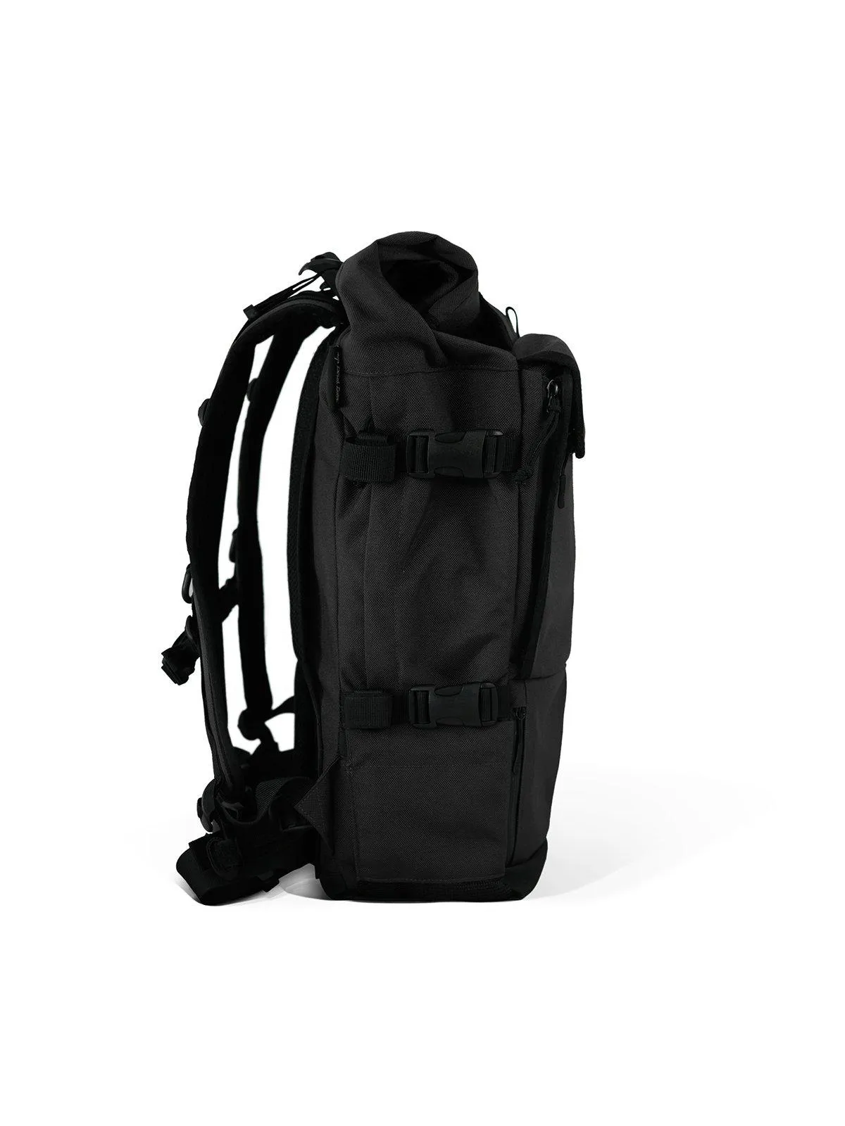 Life Behind Bars The Peloton Rolltop Backpack 30-42L Black