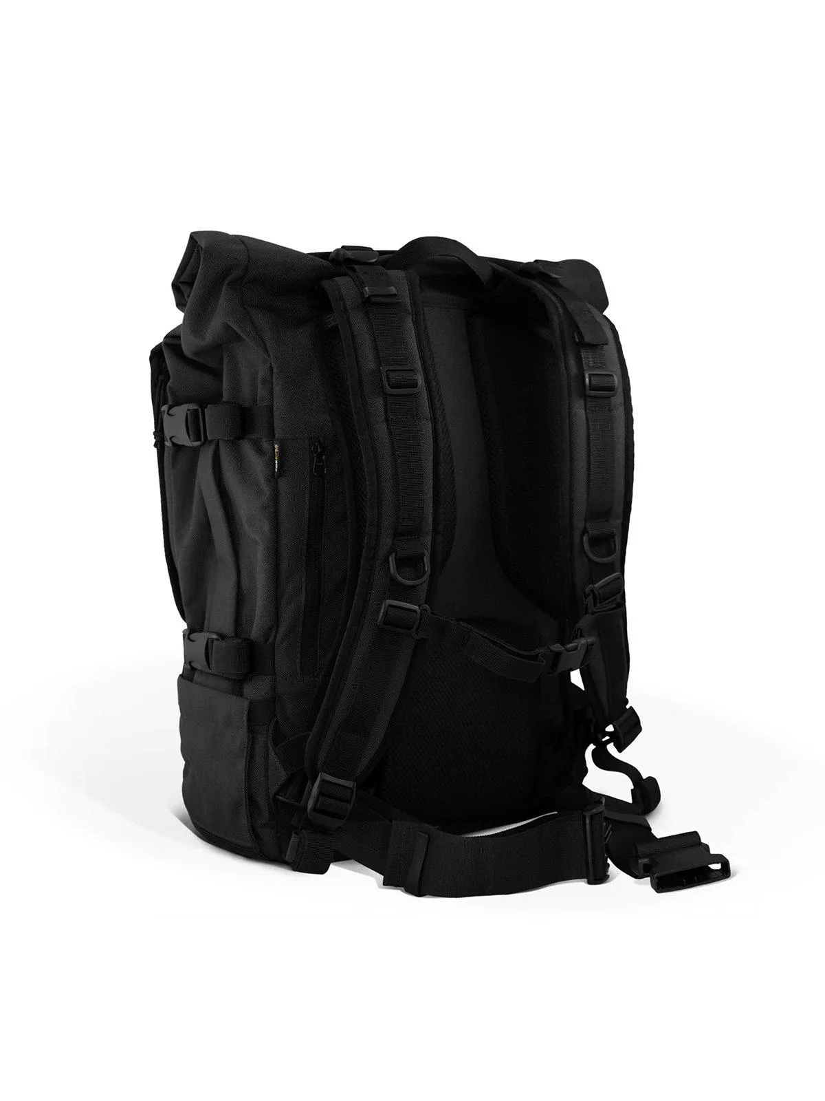 Life Behind Bars The Peloton Rolltop Backpack 30-42L Black