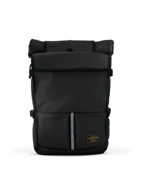 Life Behind Bars The Peloton Rolltop Backpack 30-42L Black