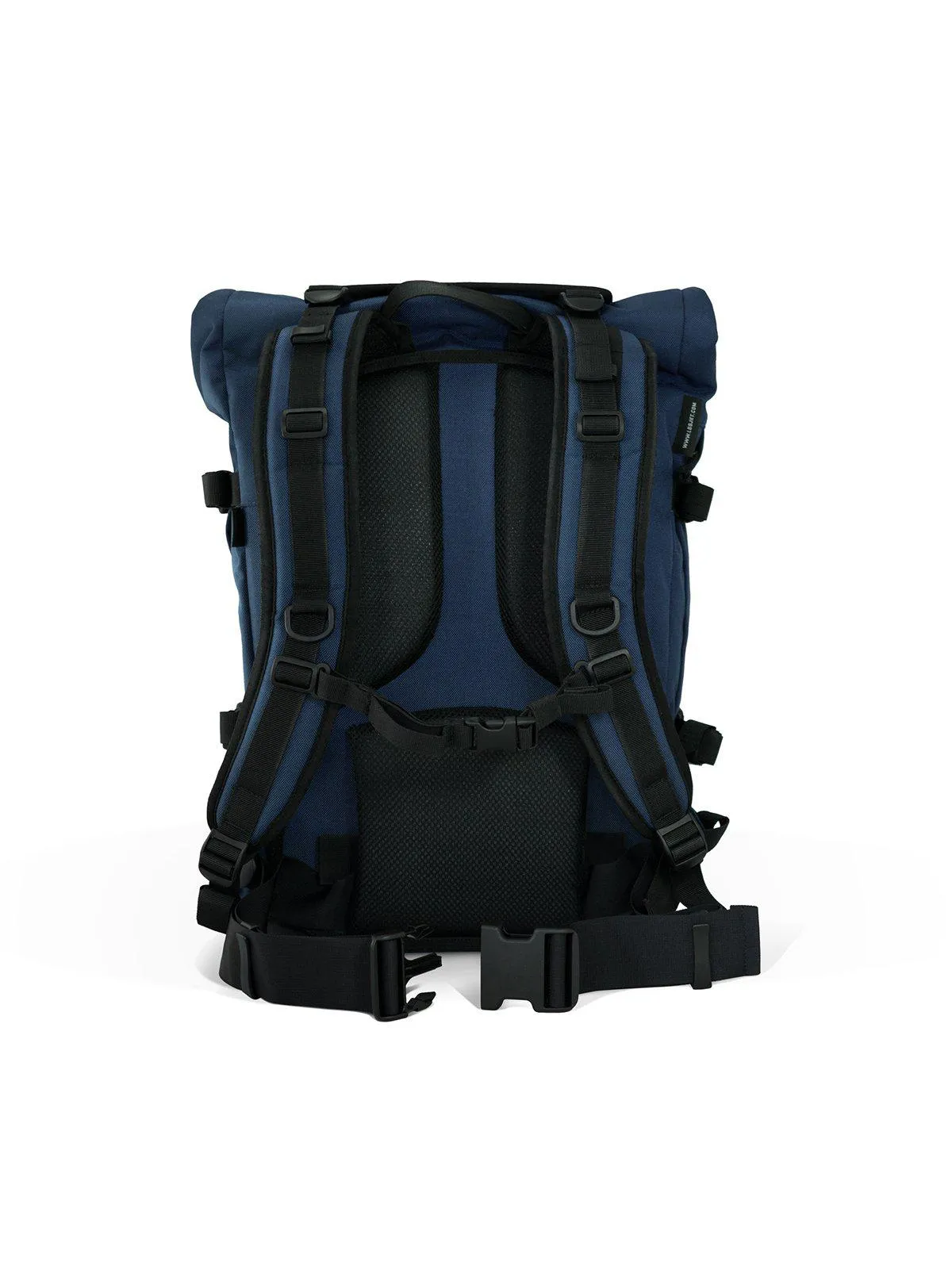 Life Behind Bars The Peloton Rolltop Backpack 30-42L Navy