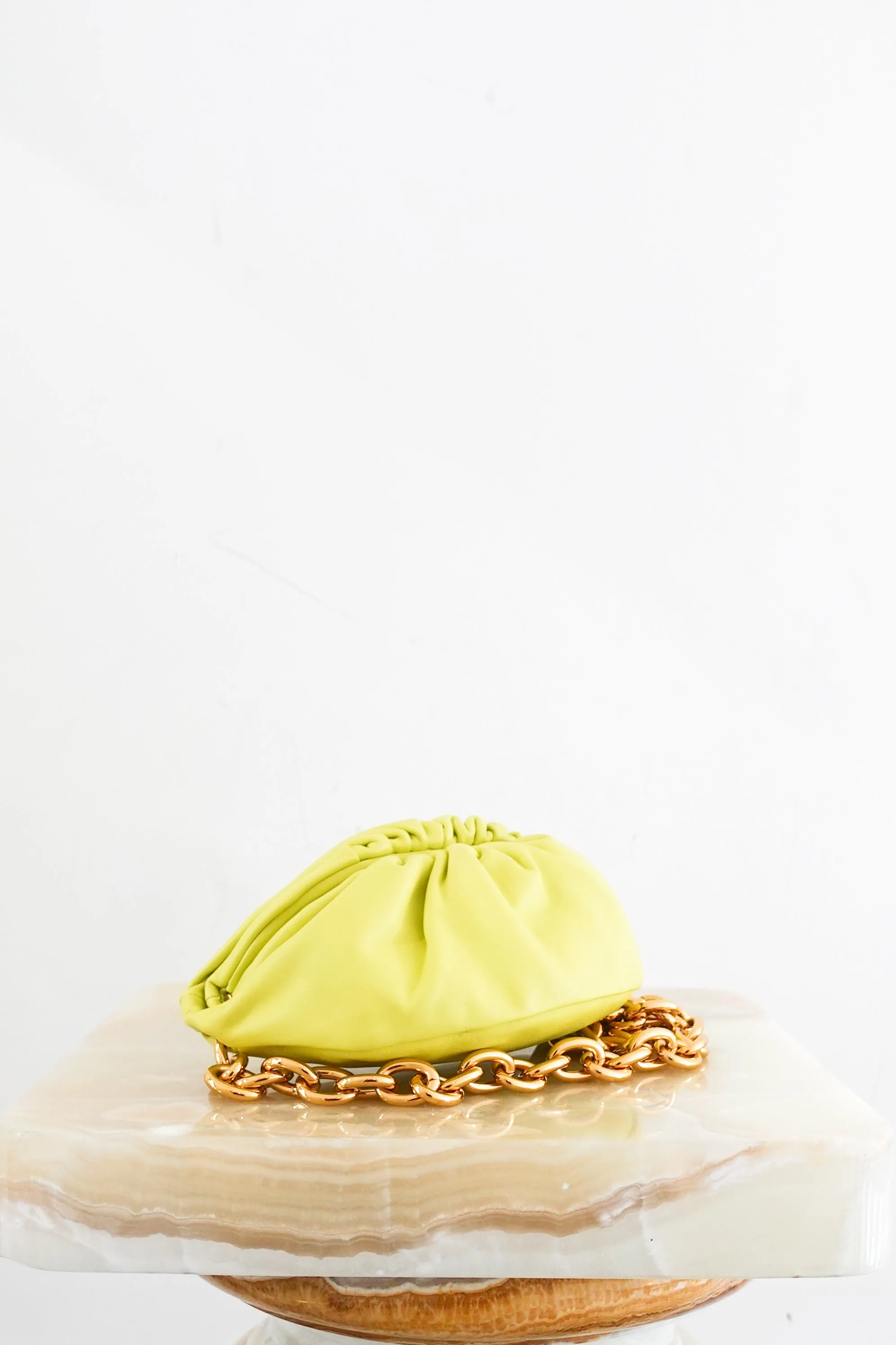 LIME CHAIN POUCH BAG RRP £2K