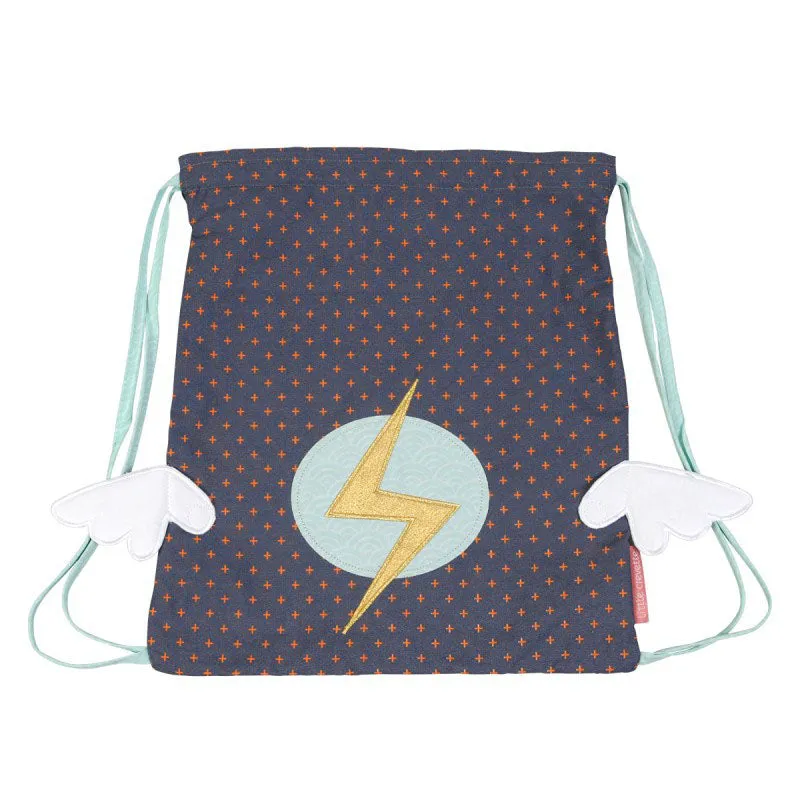 Little Crevette Smooth Backpack Superheros