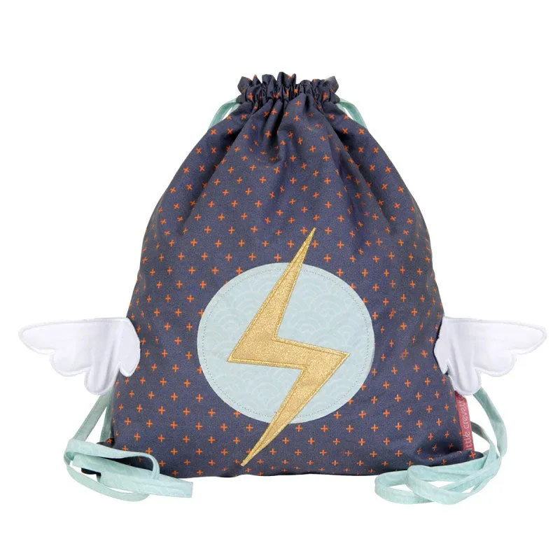 Little Crevette Smooth Backpack Superheros