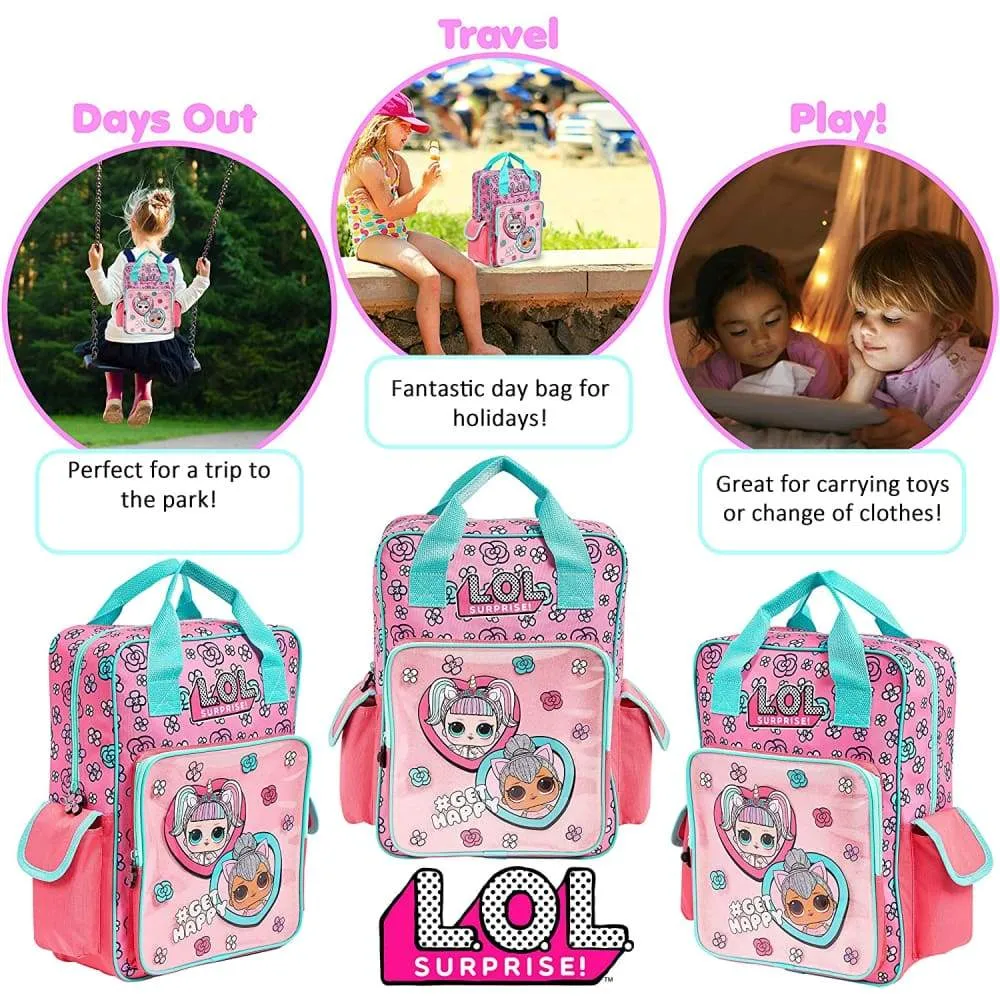 L.O.L. Surprise! School Bag and Handbag,Supplies for Children,Official Backpack