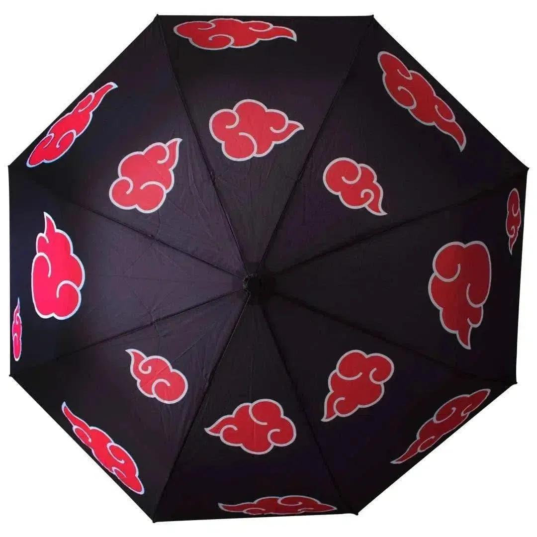 Naruto Shippuden - Akatsuki Red Cloud Pattern Umbrella (Polyester) - ABYstyle