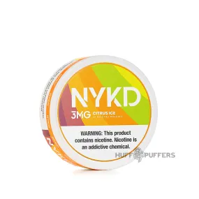 NYKD Nicotine Pouches - Citrus Ice