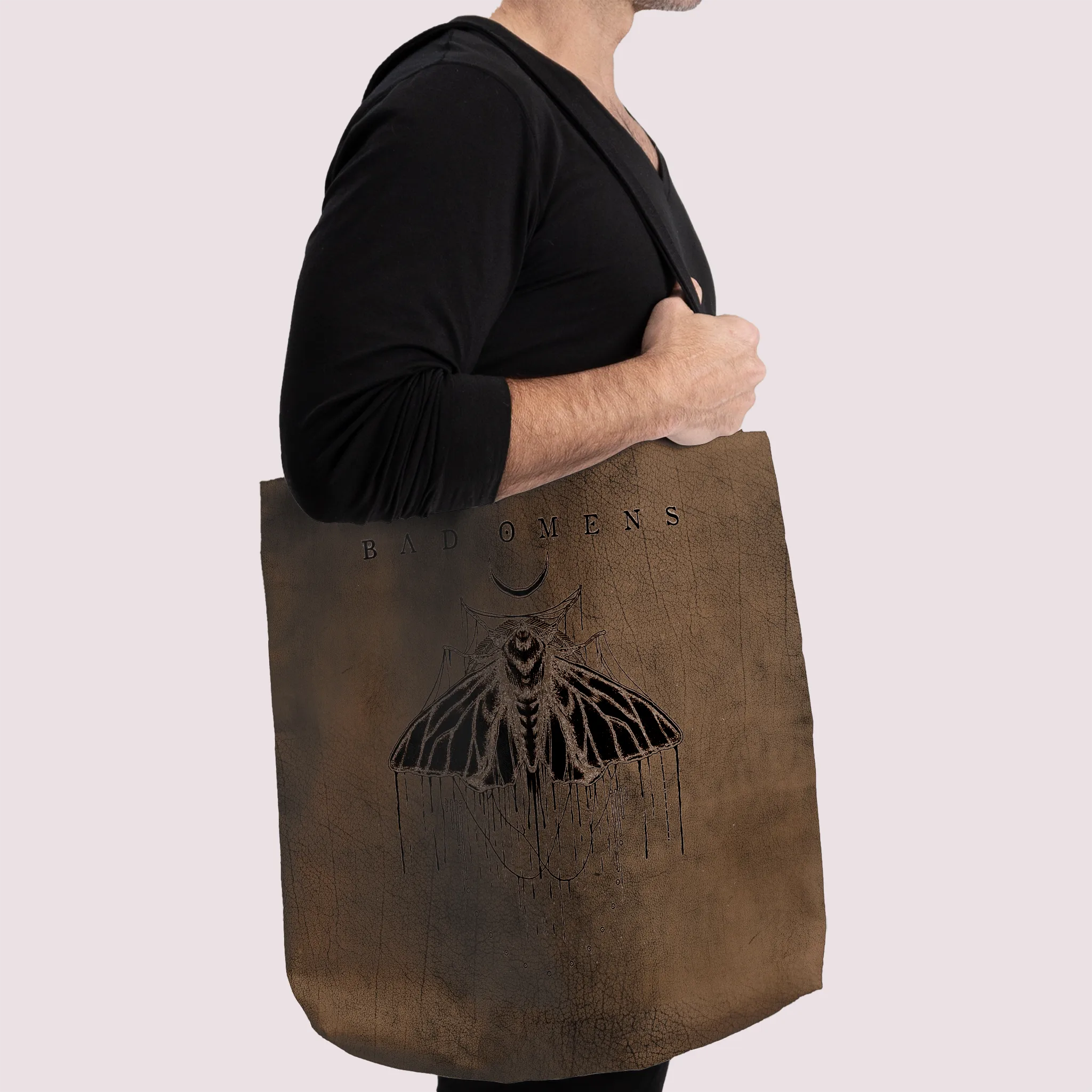 Rocksax Bad Omens Shopper Tote - Moth