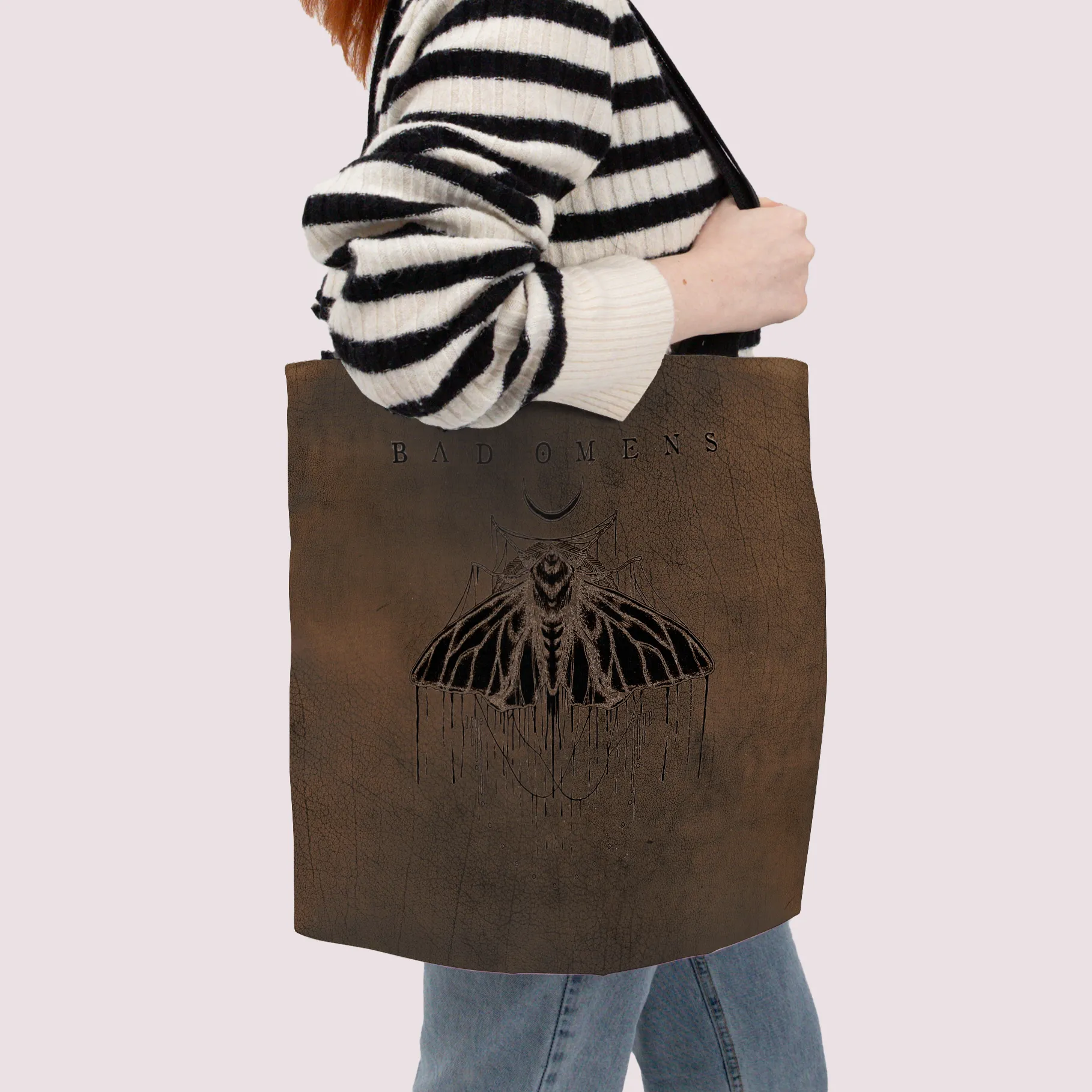 Rocksax Bad Omens Shopper Tote - Moth