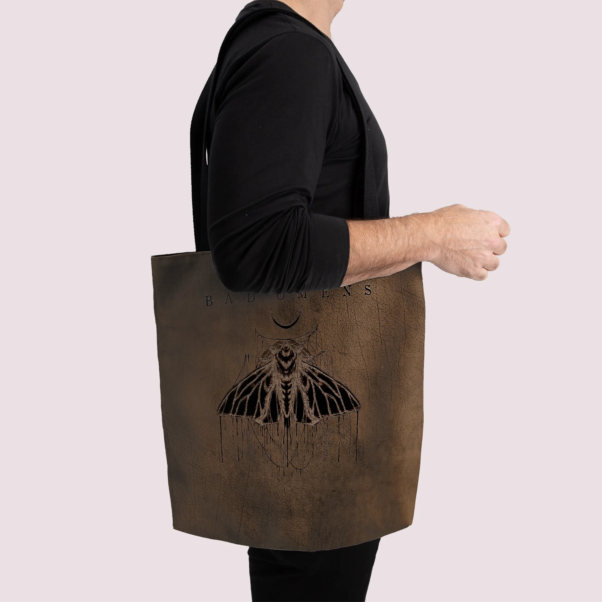 Rocksax Bad Omens Shopper Tote - Moth