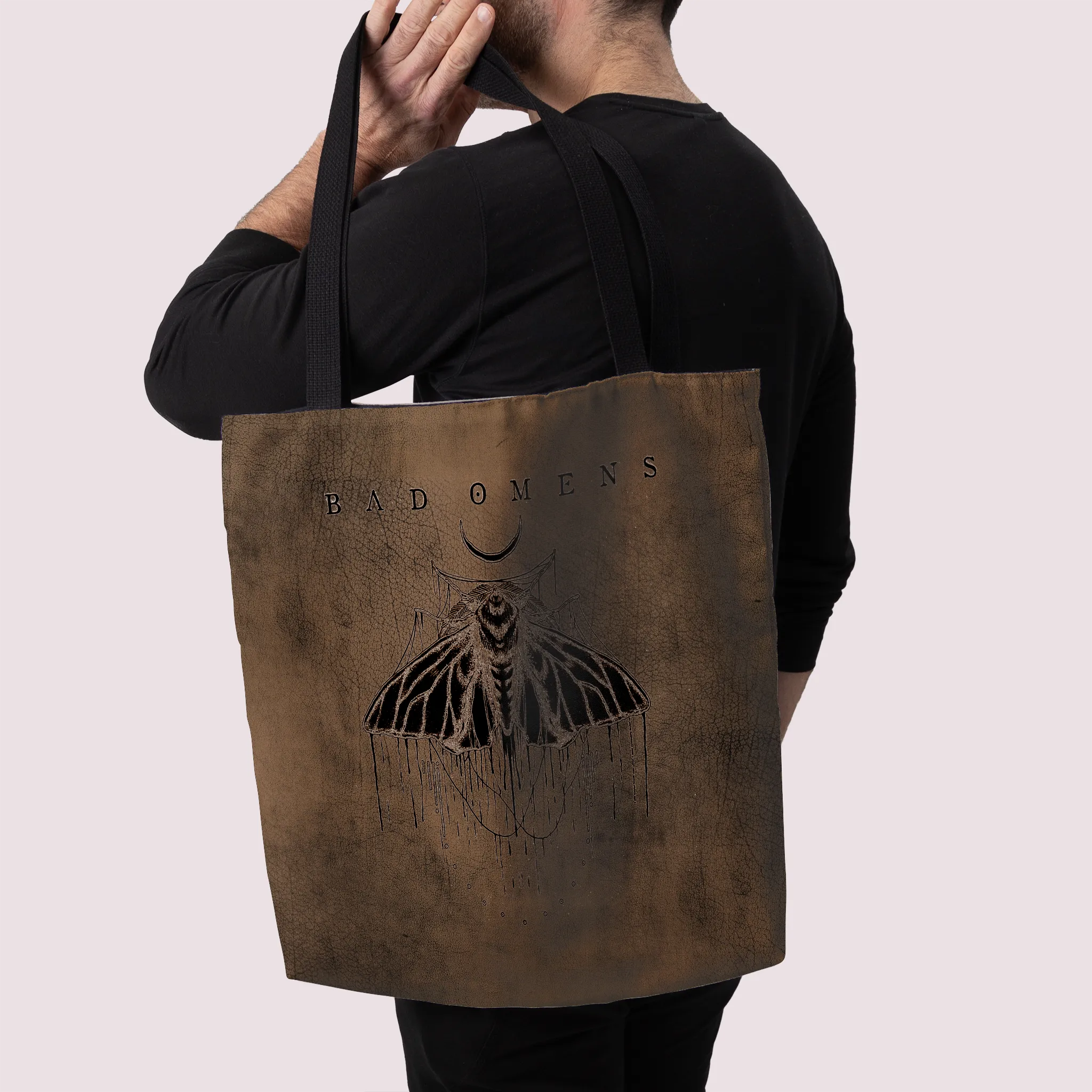 Rocksax Bad Omens Shopper Tote - Moth