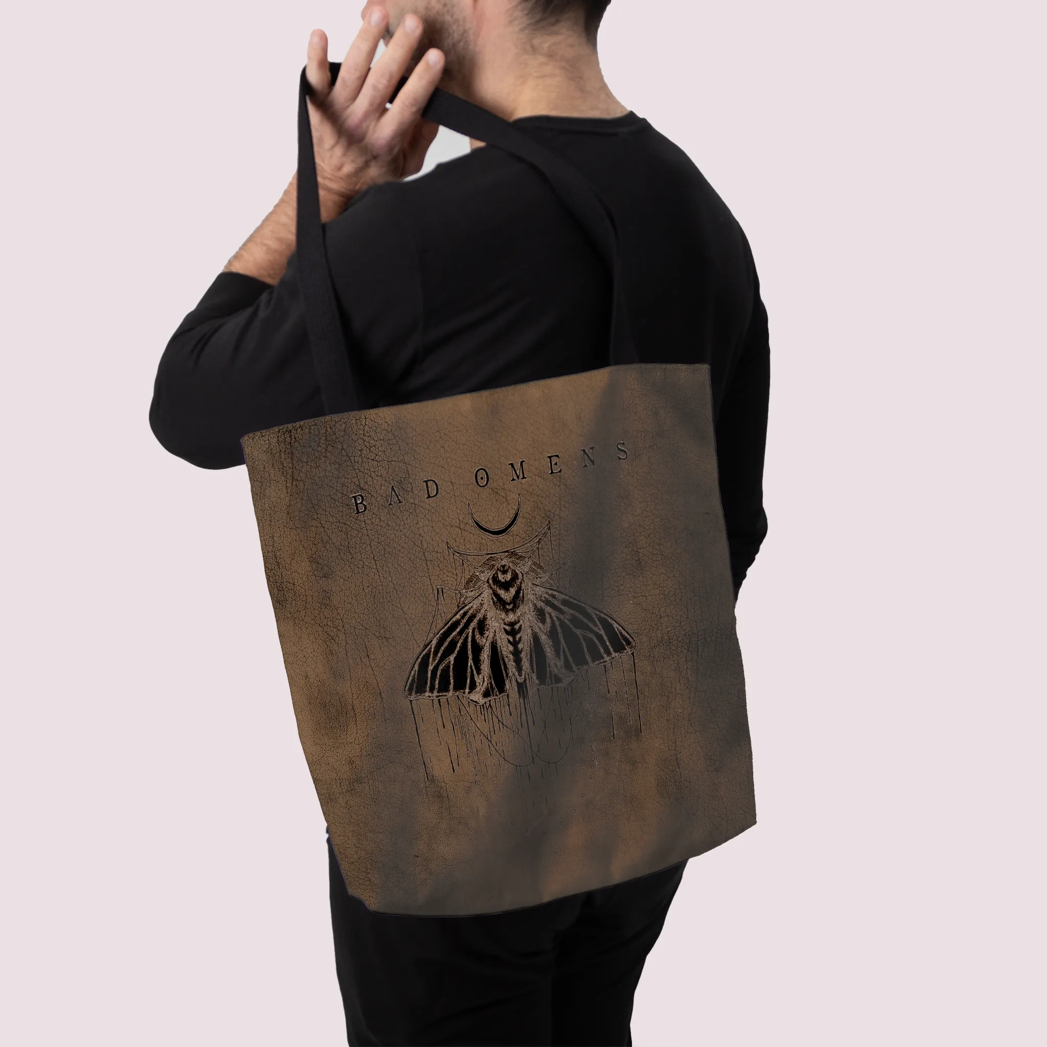 Rocksax Bad Omens Shopper Tote - Moth