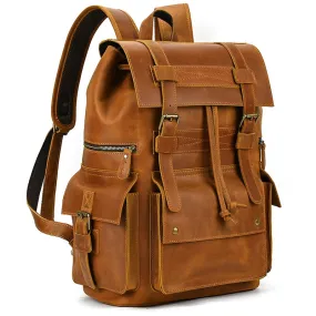 Royal Brown Vintage Backpack