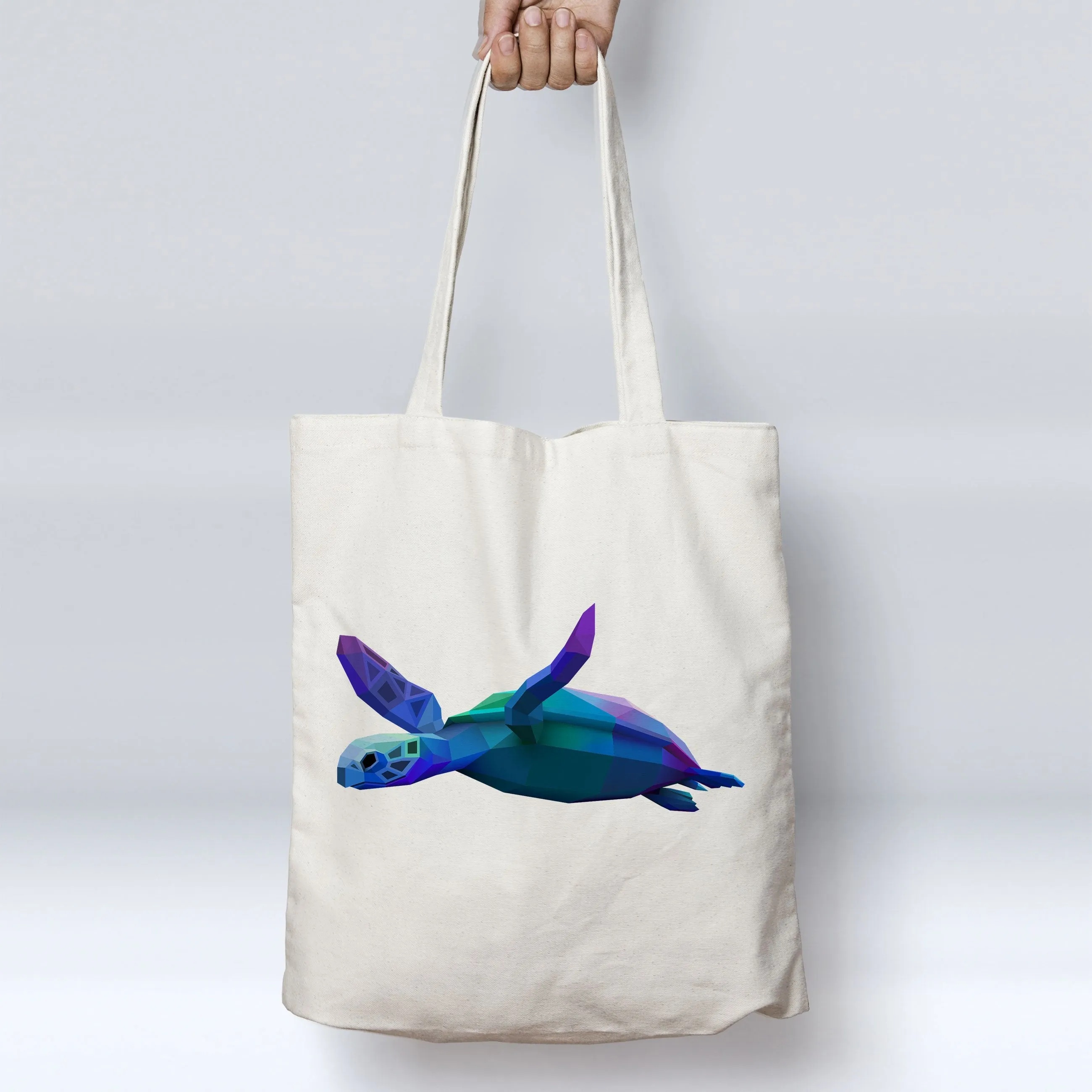 Sea Turtle Glide Beach Tote