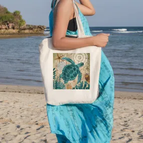 Sea Turtle Love Beach Tote