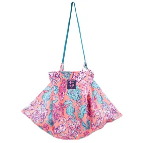 Seahorse Towel Tote by Simply Southern